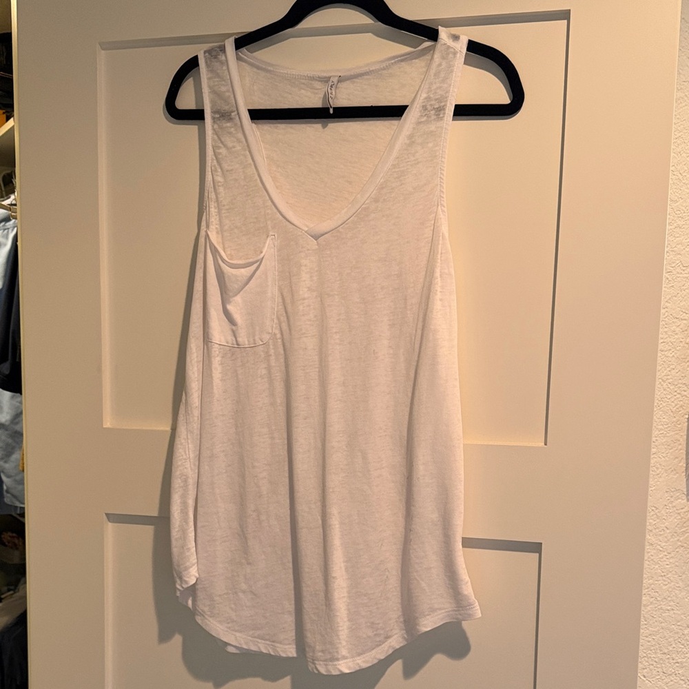 Z Supply White Tank Top